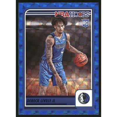 2023-24 Hoops Hyper Blue #241 Dereck Lively II