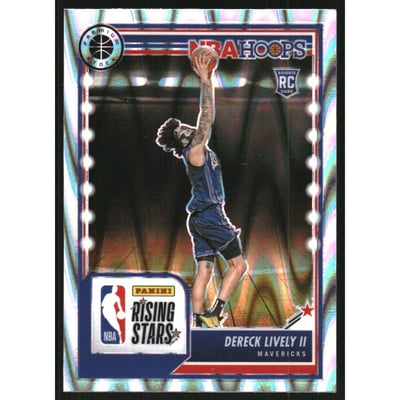 2023-24 Hoops Premium Stock Seismic Prizm #291 Dereck Lively II