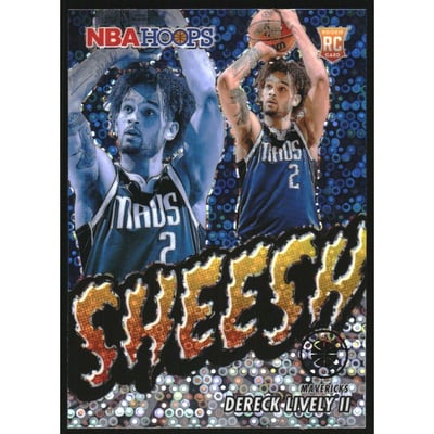2023-24 Hoops Premium Stock Sheesh Disco Prizm #13 Dereck Lively II