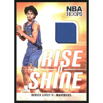 2023-24 Hoops Rise N Shine Memorabilia #27 Dereck Lively II