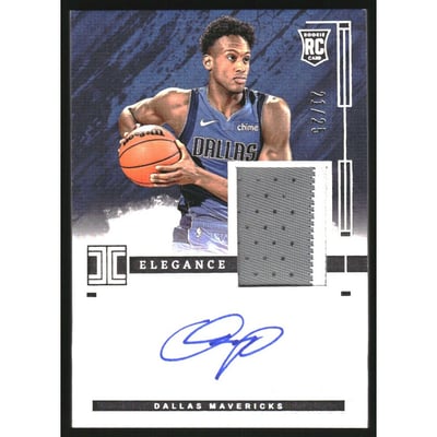 2023-24 Panini Impeccable Holo Silver #112 Olivier-Maxence Prosper JSY AU