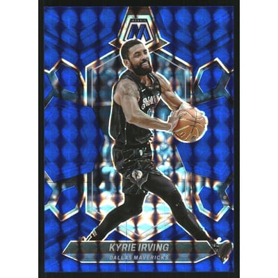 2023-24 Panini Mosaic Mosaic Blue #115 Kyrie Irving