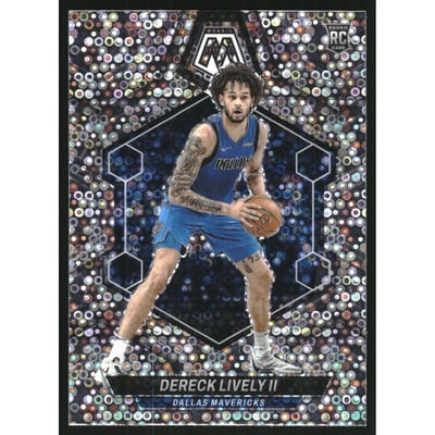 2023-24 Panini Mosaic Mosaic Fast Break Silver #248 Dereck Lively II