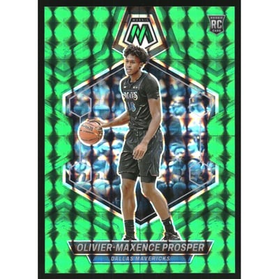 2023-24 Panini Mosaic Mosaic Teal #212 Olivier-Maxence Prosper