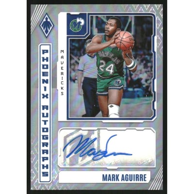 2023-24 Panini Phoenix Autographs #12 Mark Aguirre