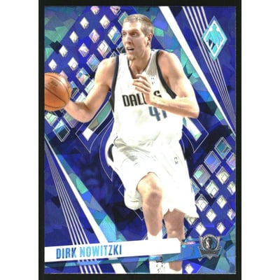 2023-24 Panini Phoenix Blue Ice #66 Dirk Nowitzki