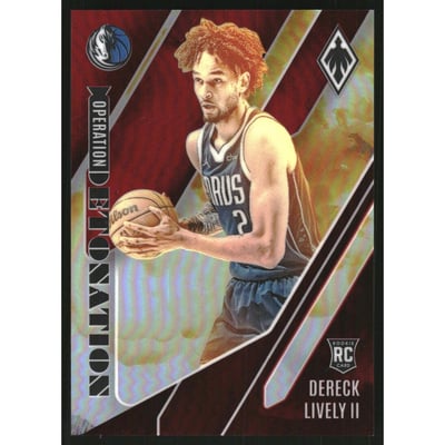 2023-24 Panini Phoenix Operation Detonation Red #19 Dereck Lively II
