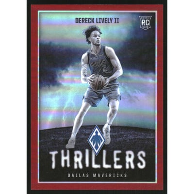 2023-24 Panini Phoenix Thrillers Red #6 Dereck Lively II