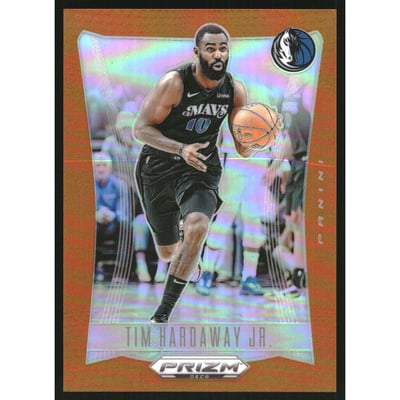 2023-24 Panini Prizm Deca Prizms Orange #3 Tim Hardaway Jr.