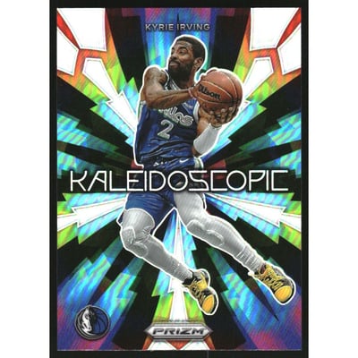 2023-24 Panini Prizm Kaleidoscopic Prizms Silver #6 Kyrie Irving