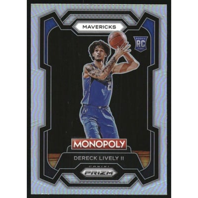 2023-24 Panini Prizm Monopoly Silver #24 Dereck Lively II