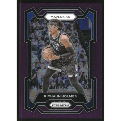 2023-24 Panini Prizm Prizms Purple #212 Richaun Holmes