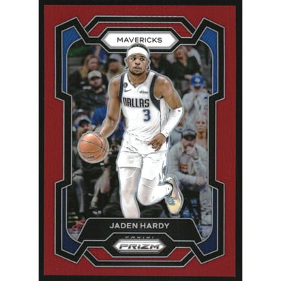 2023-24 Panini Prizm Prizms Red #21 Jaden Hardy