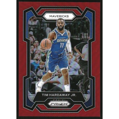 2023-24 Panini Prizm Prizms Red #69 Tim Hardaway Jr.