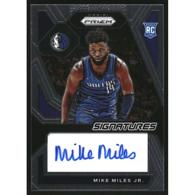 2023-24 Panini Prizm Rookie Signatures #4 Mike Miles Jr.