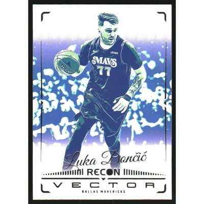 2023-24 Panini Recon Vector #3 Luka Doncic