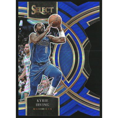 2023-24 Select Prizms Blue Die-Cut #180 Kyrie Irving