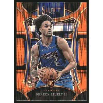 2023-24 Select Prizms Orange Flash #313 Dereck Lively II