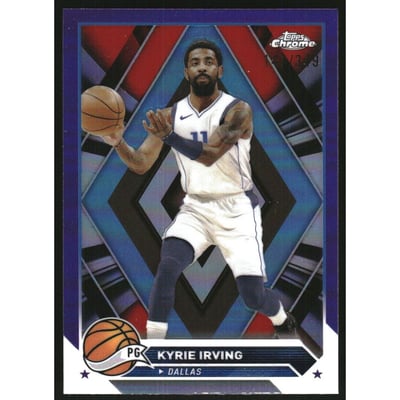 2023-24 Topps Chrome Purple Refractors #3 Kyrie Irving