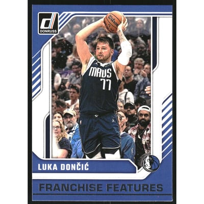 2024-25 Donruss Franchise Features Winter #17 Luka Doncic