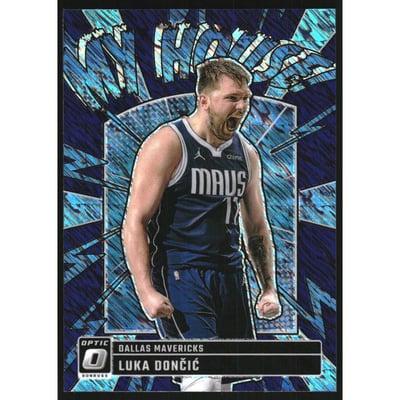 2024-25 Donruss Optic My House Purple Shimmer #14 Luka Doncic