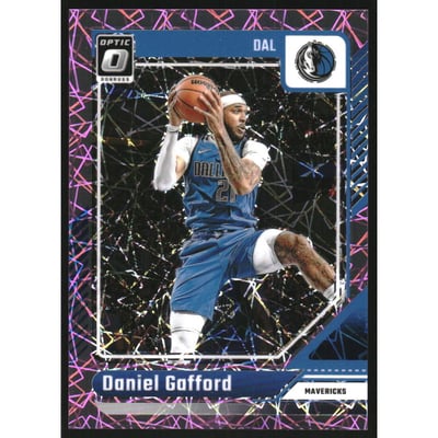 2024-25 Donruss Optic Pink Velocity #160 Daniel Gafford