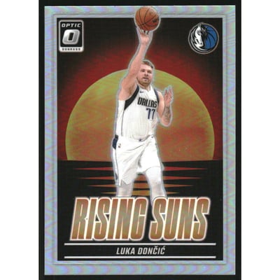 2024-25 Donruss Optic Rising Suns Holo #4 Luka Doncic