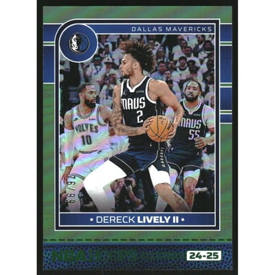 2024-25 Hoops Green #228 Dereck Lively II