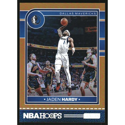 2024-25 Hoops Orange #160 Jaden Hardy