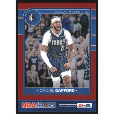 2024-25 Hoops Premium Prizms Red #133 Daniel Gafford