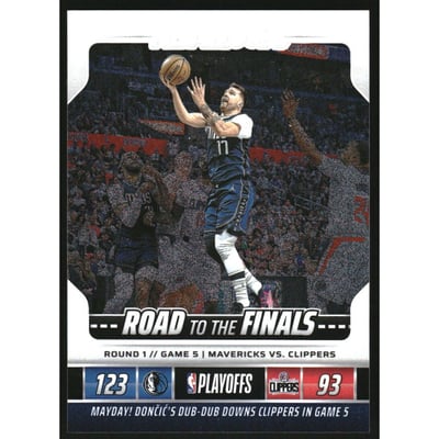 2024-25 Hoops Road to the Finals First Round Recap #2 Luka Doncic