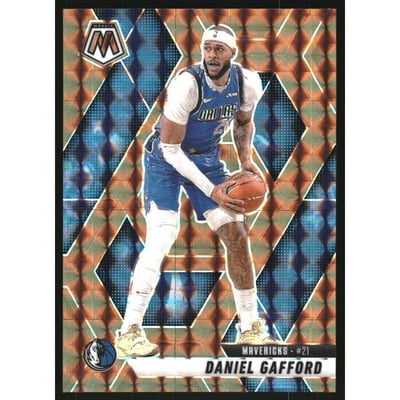 2024-25 Panini Mosaic Mosaic Bronze #55 Daniel Gafford