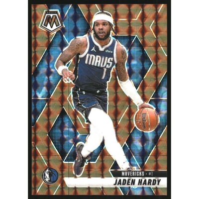 2024-25 Panini Mosaic Mosaic Bronze #99 Jaden Hardy