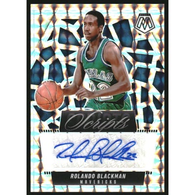 2024-25 Panini Mosaic Scripts #88 Rolando Blackman