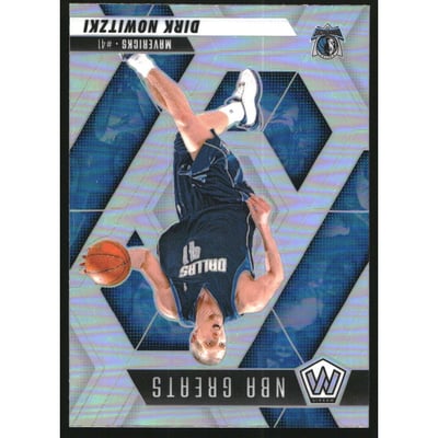2024-25 Panini Mosaic Silver #295 Dirk Nowitzki/Greats