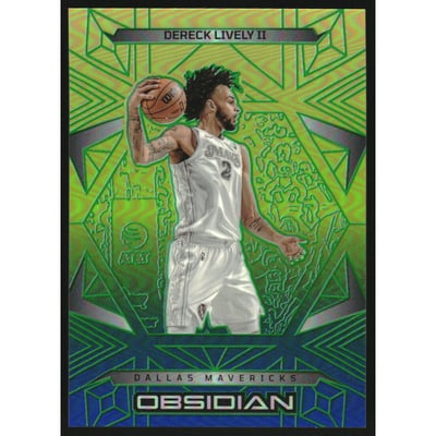 2024-25 Panini Obsidian Electric Etch Caldera #47 Dereck Lively II
