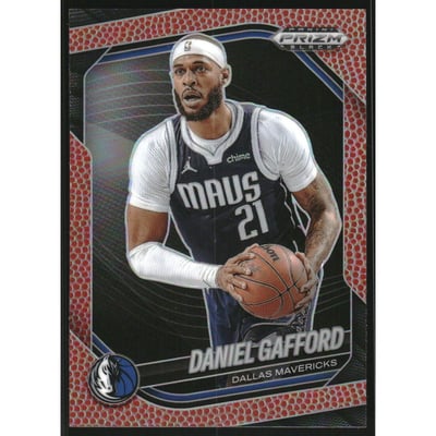 2024-25 Panini Prizm Black Prizms Basketball #241 Daniel Gafford