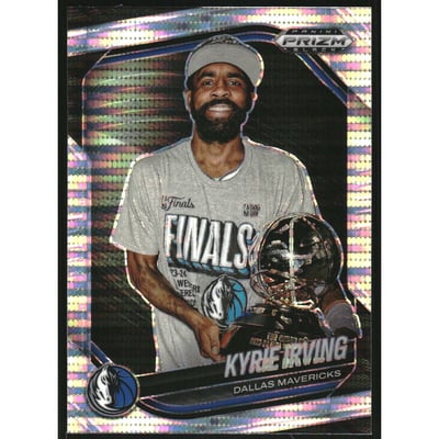 2024-25 Panini Prizm Black Prizms Pulsar #72 Kyrie Irving