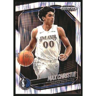 2024-25 Panini Prizm Black Prizms Skewed #174 Max Christie