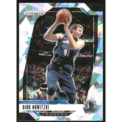 2024-25 Panini Prizm Prizms Ice #272 Dirk Nowitzki