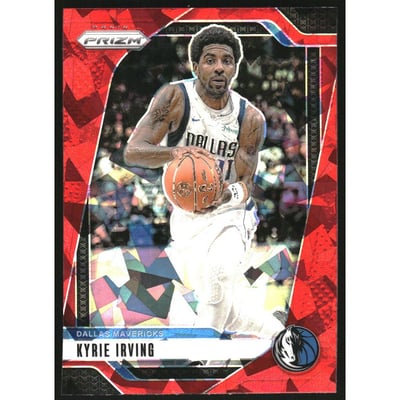 2024-25 Panini Prizm Prizms Red Ice #111 Kyrie Irving