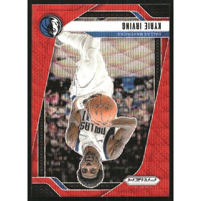 2024-25 Panini Prizm Prizms Ruby Wave #111 Kyrie Irving