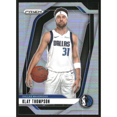2024-25 Panini Prizm Prizms Silver #107 Klay Thompson
