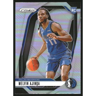 2024-25 Panini Prizm Prizms Silver #255 Melvin Ajinca