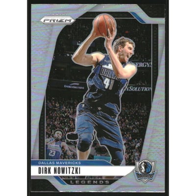 2024-25 Panini Prizm Prizms Silver #272 Dirk Nowitzki