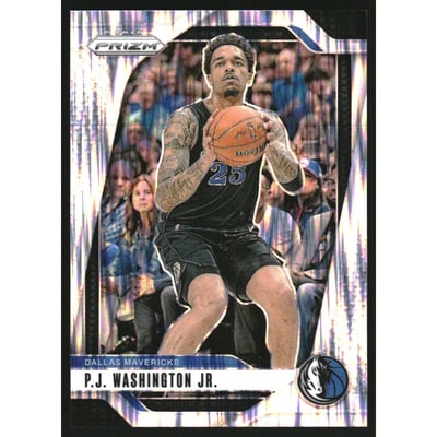 2024-25 Panini Prizm Prizms Skewed #174 P.J. Washington Jr.