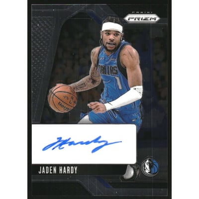 2024-25 Panini Prizm Signatures #3 Jaden Hardy