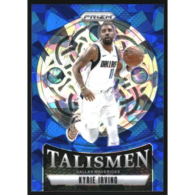 2024-25 Panini Prizm Talismen Prizms Blue Ice #1 Kyrie Irving