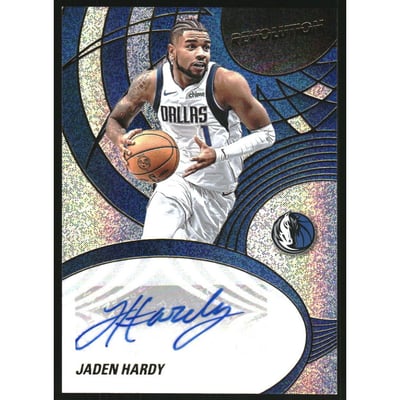 2024-25 Panini Revolution Autographs #10 Jaden Hardy