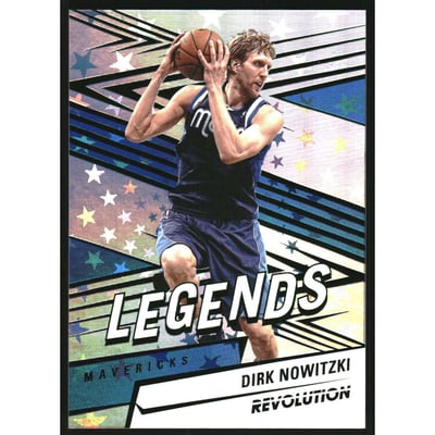 2024-25 Panini Revolution Green Astro #174 Dirk Nowitzki LGD